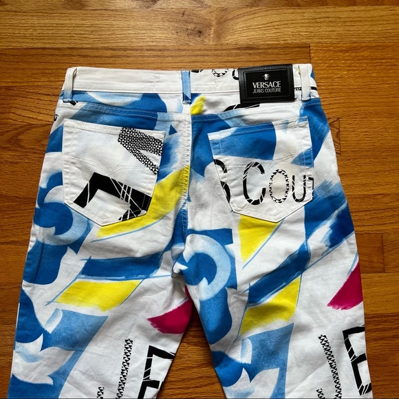 Versace Jeans abstract print pants - Picture 4 of 4